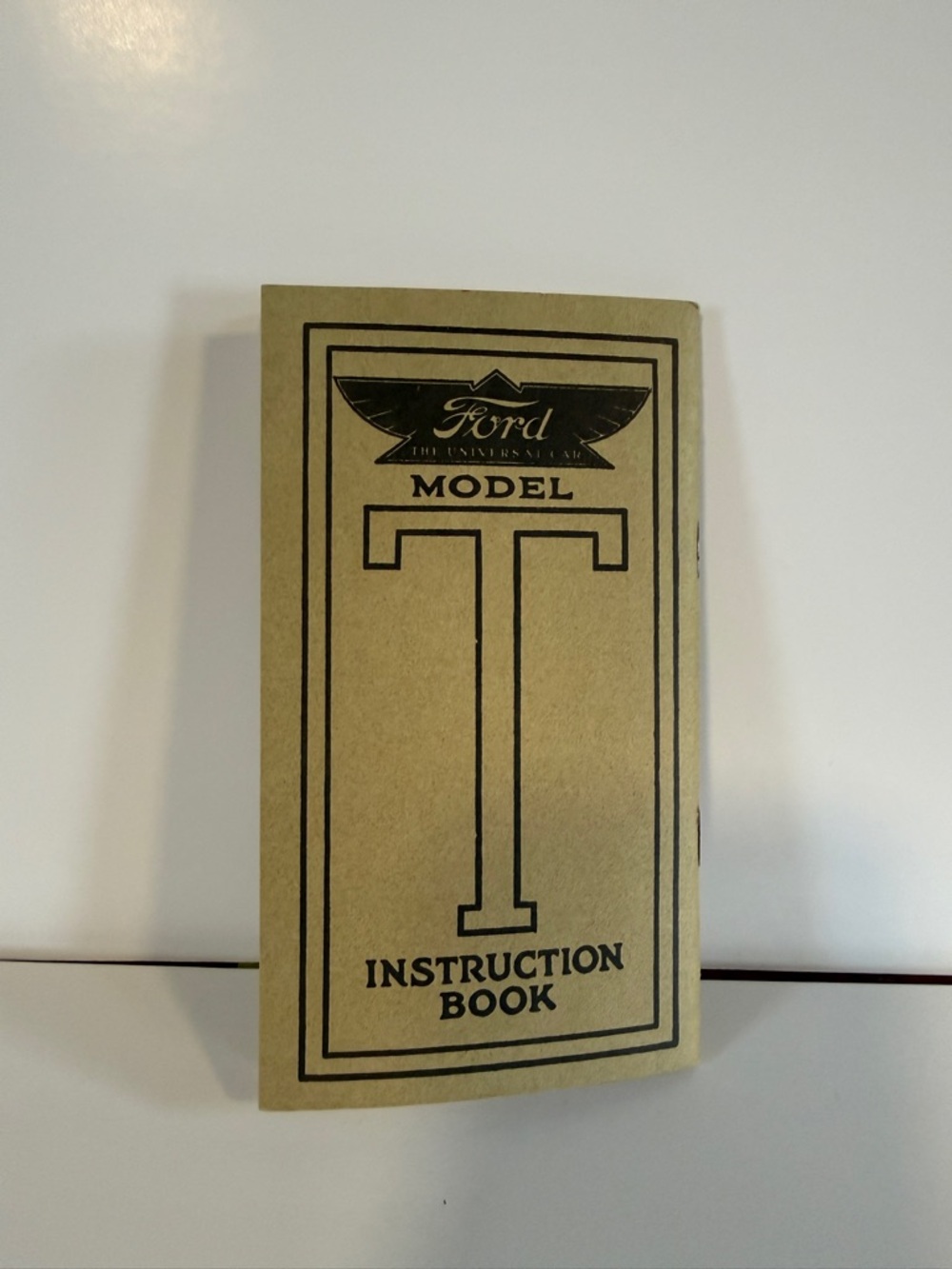 Ford Model T instruction booklet (Sixth Edition, September 1913).